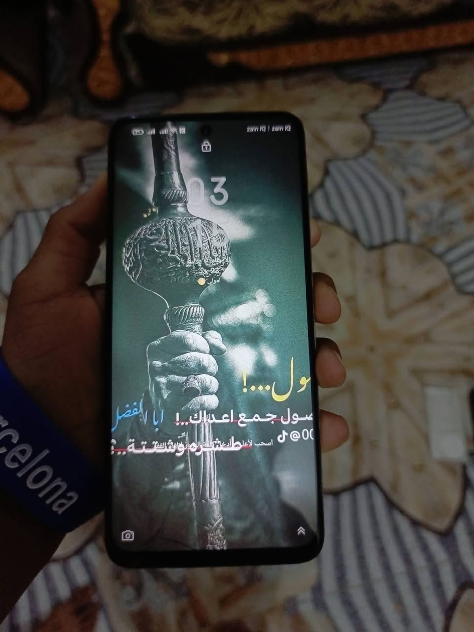 للبيع جهاز
ذ 256 

عشوائية 8+12 
بطاريه 5000 
كامره تخبل كله شغال ماطاب تصليح ابد مكفول فقط كسر جوه خفيف مامبين 

ملحقاته كارتونه ولزكه وكفر 

سعر خاص واتساب ***********
