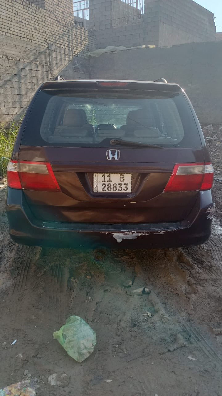 هوندا اوديسي ستيشن 2007 كير مكينة مكفولة تخم تاير جديد حجم الكينة 6 رقم بغداد سنوية لل2029 عنوان بغداد جسر ديالى سعر55    ***********
