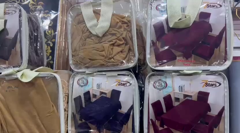 عروض تخفيضات ،،
السعر الحالي / 15,000  الف دينار 
سيت تغليف كراسي طعام قماش ليكرا  عدد 6 بدون سفرة 
توصيل داخل خانقين /٢،٠٠٠  الف 
توصيل داخل ديالى / ٣،٠٠٠  آلاف 
توصيل بغداد والمحافظات / ٥،٠٠٠  الاف
للاستفسار مراسلة الصفحة أو الاتصال على الرقم   / ***********
العنوان / خانقين - دارة كونارة
