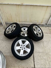 تخم تاير ويل كب اصلي مارسدس  ومكتوب نوعة وحجمة 16 جدد حيل بدون عواج وت...