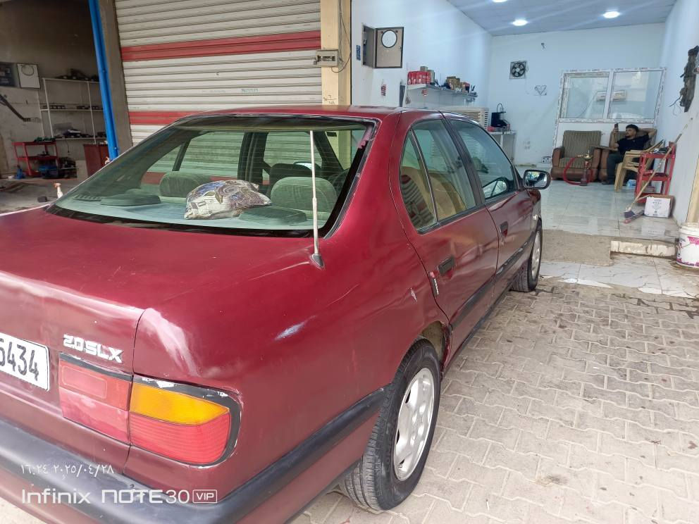 نيسان بريمر حجم 20 رقم جديد دولي دفتر بنزين بي  كير محرك خير من الله شرط تحويل سياره مصبوغ جمالي ضرب قويه مابي موديل 1993 گير عادي مكاني كركوك كراج شمال
سعر 30 
***********
*********** كركوك, العراق
