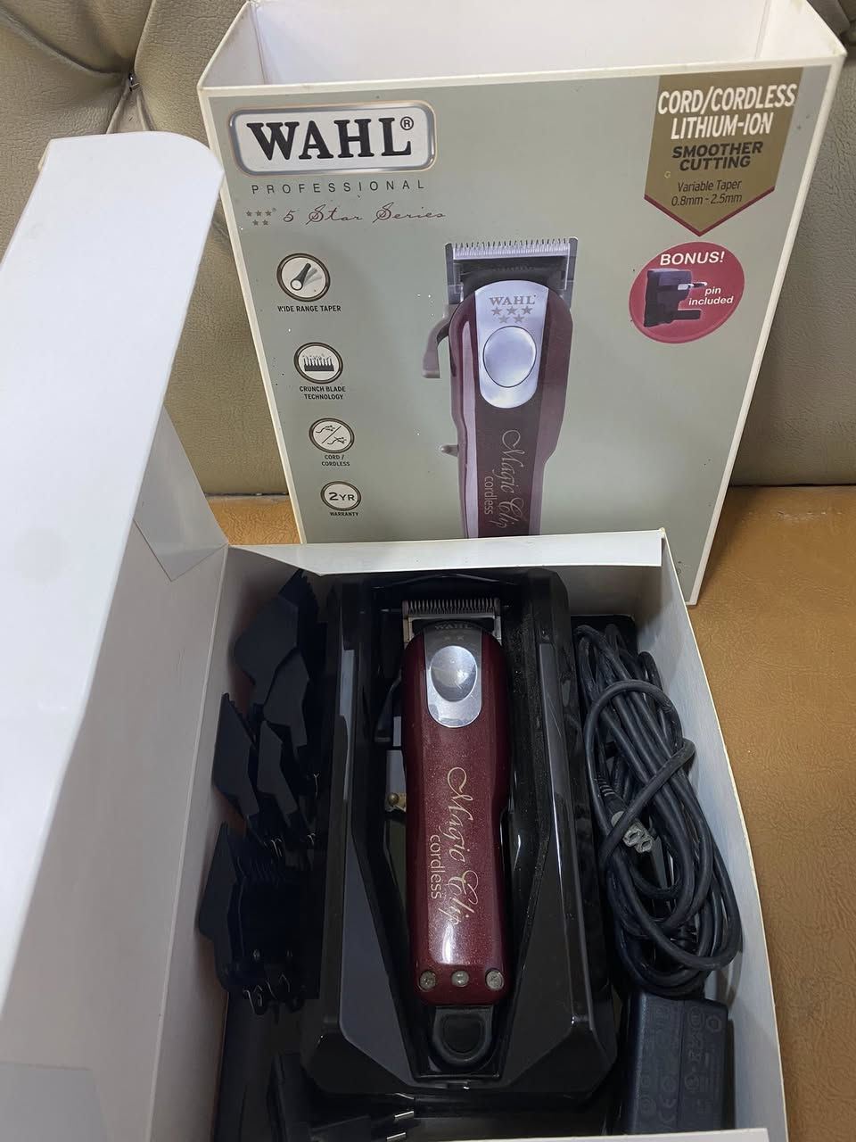 مكاين WAHL وkeme  للبيع
***********
