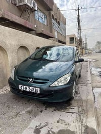 بيجو 307 للبيع موديل 2005 رقم بغداد الانكليزي الجديد بأسمي تحويل ثاني ...