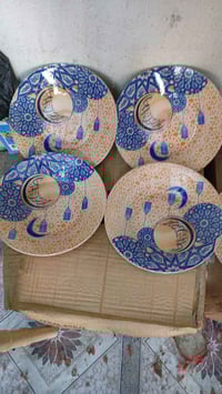 مواعين فرفوري • درزن 12قطعة • مكتبة حسين