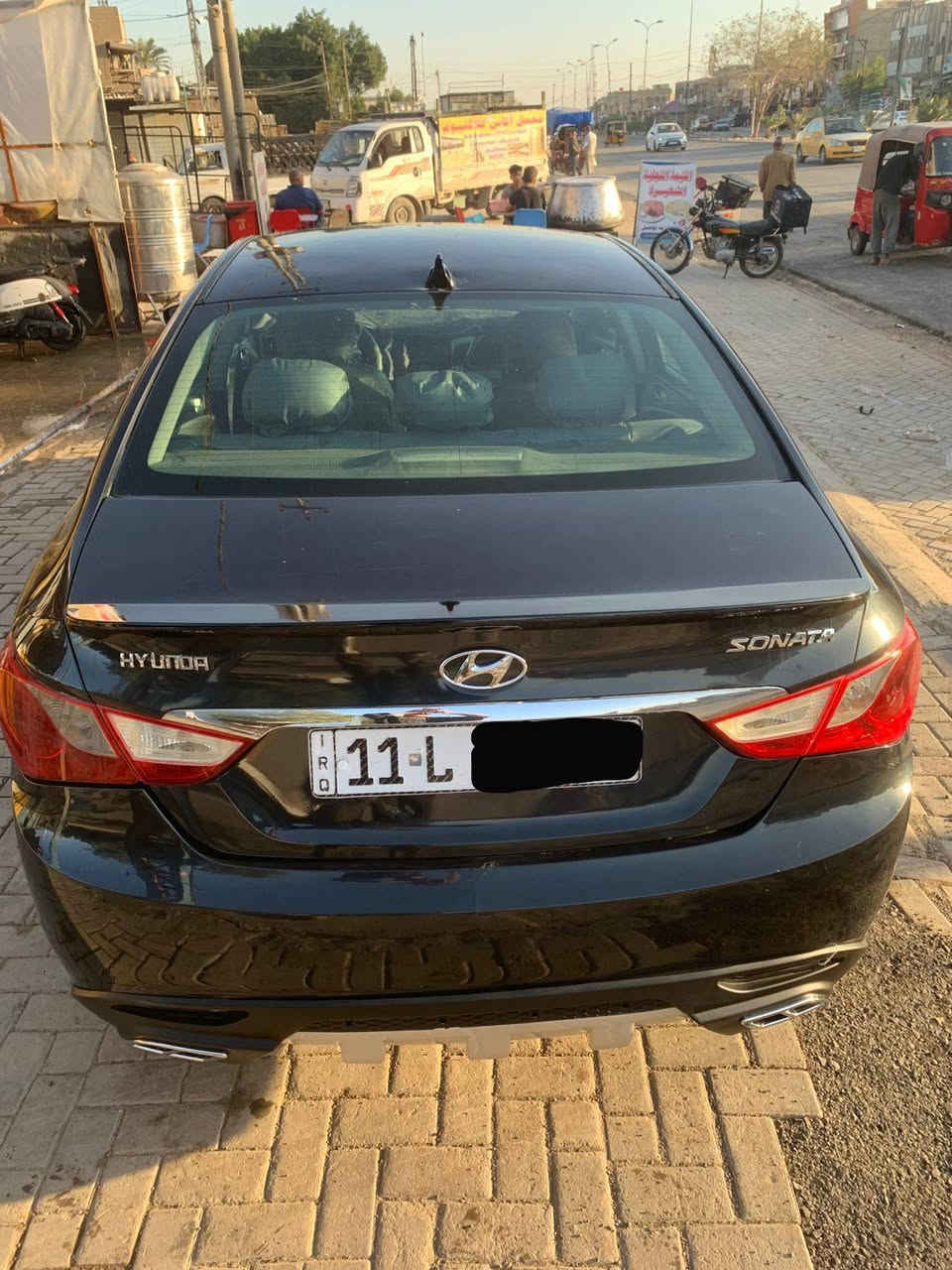 السلام عليكم اخواني الاعزاء من رخصة الادمن المحترمين للبيع سوناتا وارد أمريكي رقم بغداد دولي جديد سنوية وهزة جددةمكينة 2400 GDI موديل 2011 حادثها جاملغ أمامي أيسر جهة السائق وباب السائق تصليح شواصي كفالة لغود كفالة جنطة كبس مكفولة من الجفية والانقلاب صبغ عام أثر جراد وشخوط مكينة كير مكفولات تبريد ثلج منظومة جديدة صدر أمامي خلفي جيد تخم تاير جديد السعر 83 بيها مجال قليل العنوان بغداد الدورة هاتف 
***********
*********** 
اسف على الاطالة بغداد, العراق
