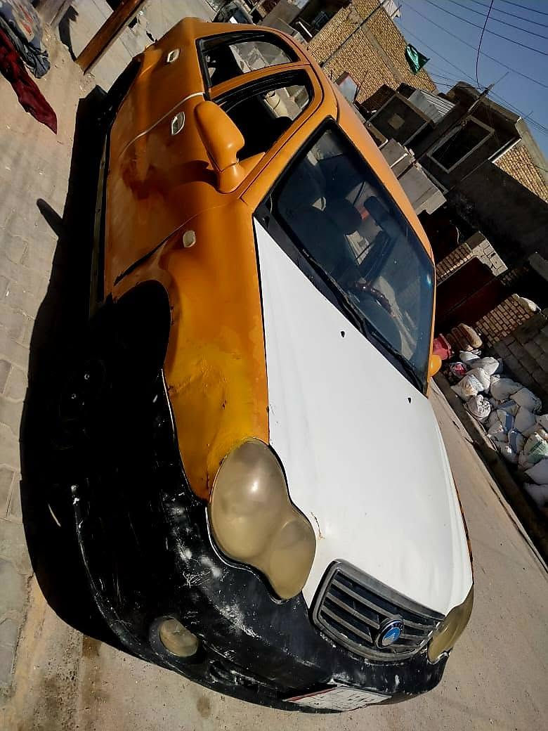 سلام عليكم جيلي سي كي موديل 2011سياره حلوه وخير من الله مكينه وكير حلوات صدر حلو كشرها شوف العين كهربائيات شغاله تايرات زينه عوزها ترتيب شويه سنويه ال 2028 ماساقطه غرامه مصفره هيئه عليهة 200 تحويل مباشر لسعر 13 ورقه مكان سياره بغداد الحسينيه مال راشديه رقم ***********
