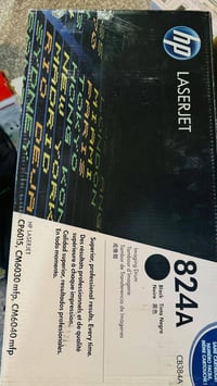 HP 824A • CB384A • طبل تصوير أسود