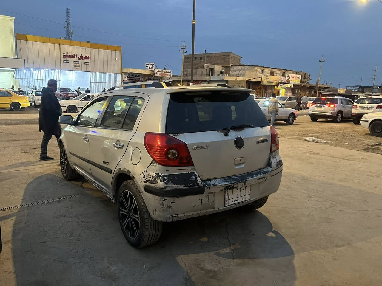 جيلي 2013
مكفوله من الفتح والتبديل 
كير مكينه حداديه تبريد تاير كفاله 
السعر 30
***********
