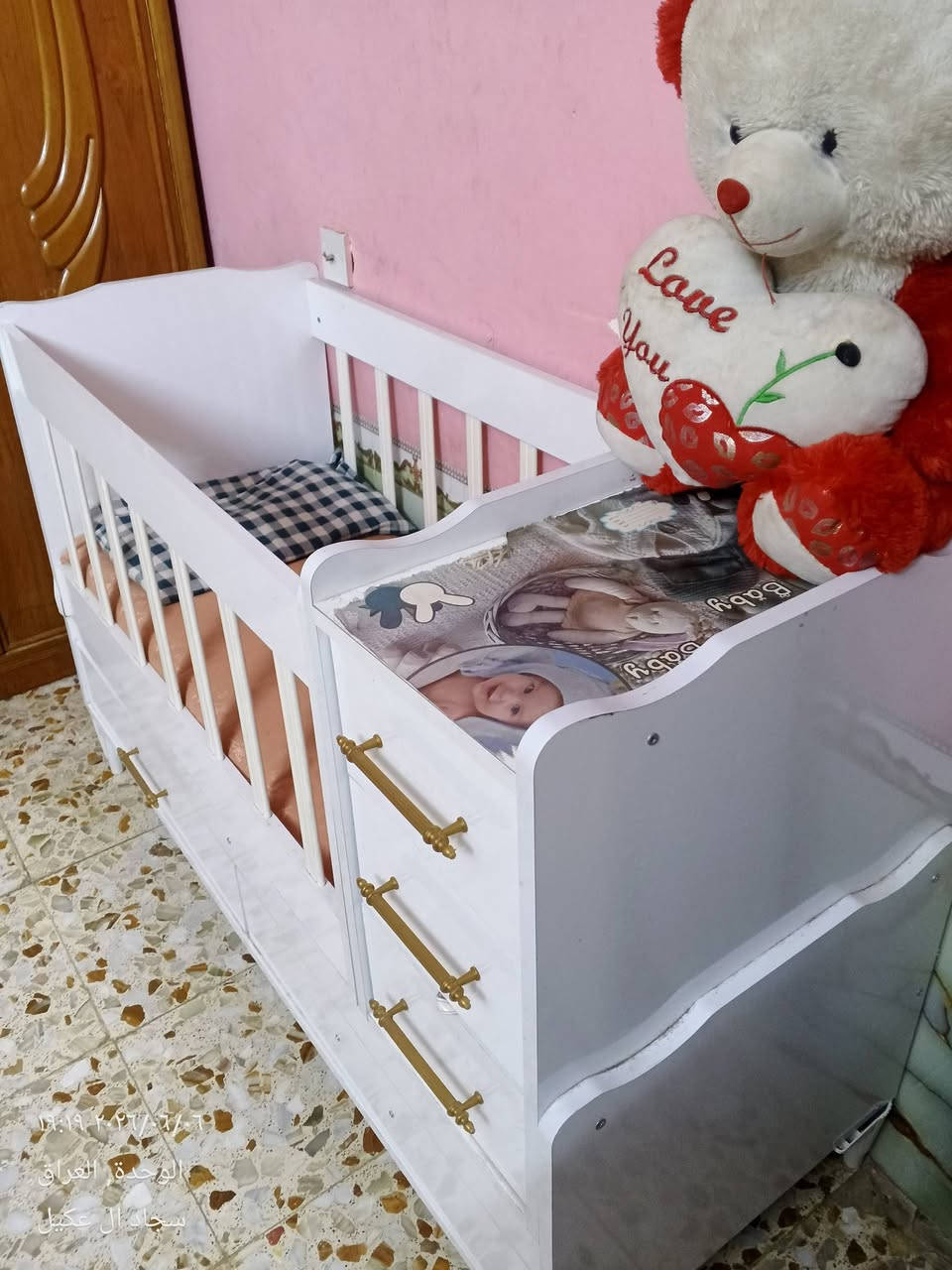 سلام عليكم جربايه طفل لبيع نضيفه بس شويه يراد شويه ترتيبات رجلين 65وبيه مجال لطيبين ***********
