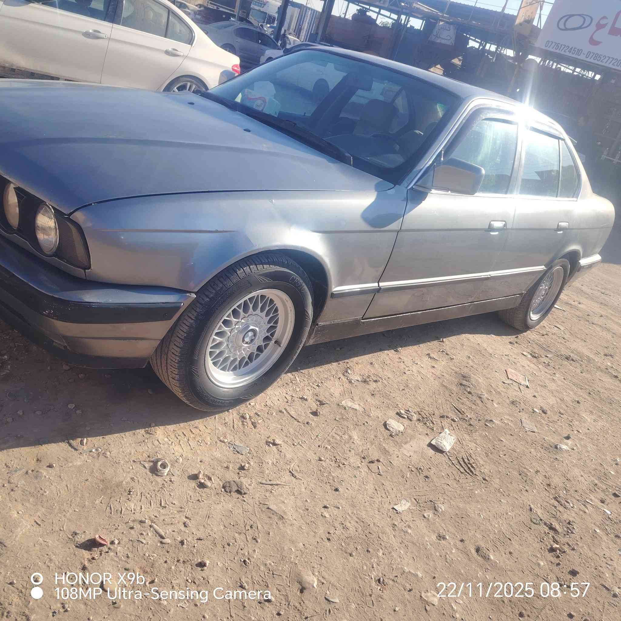 السلام عليكم ورحمه الله وبركاته
السياره للبيع
BMW حجم ٥٢٠  محرك مسكر وكير اوتو جديد لسياره جاهزه من كل شي بجم عريض بلاد موديل 1992  رقم دولي بسمي تحويل مباشر السعر 48 ورقه
مكان السيارة كربلاء المقدسه للاتصال ***********
