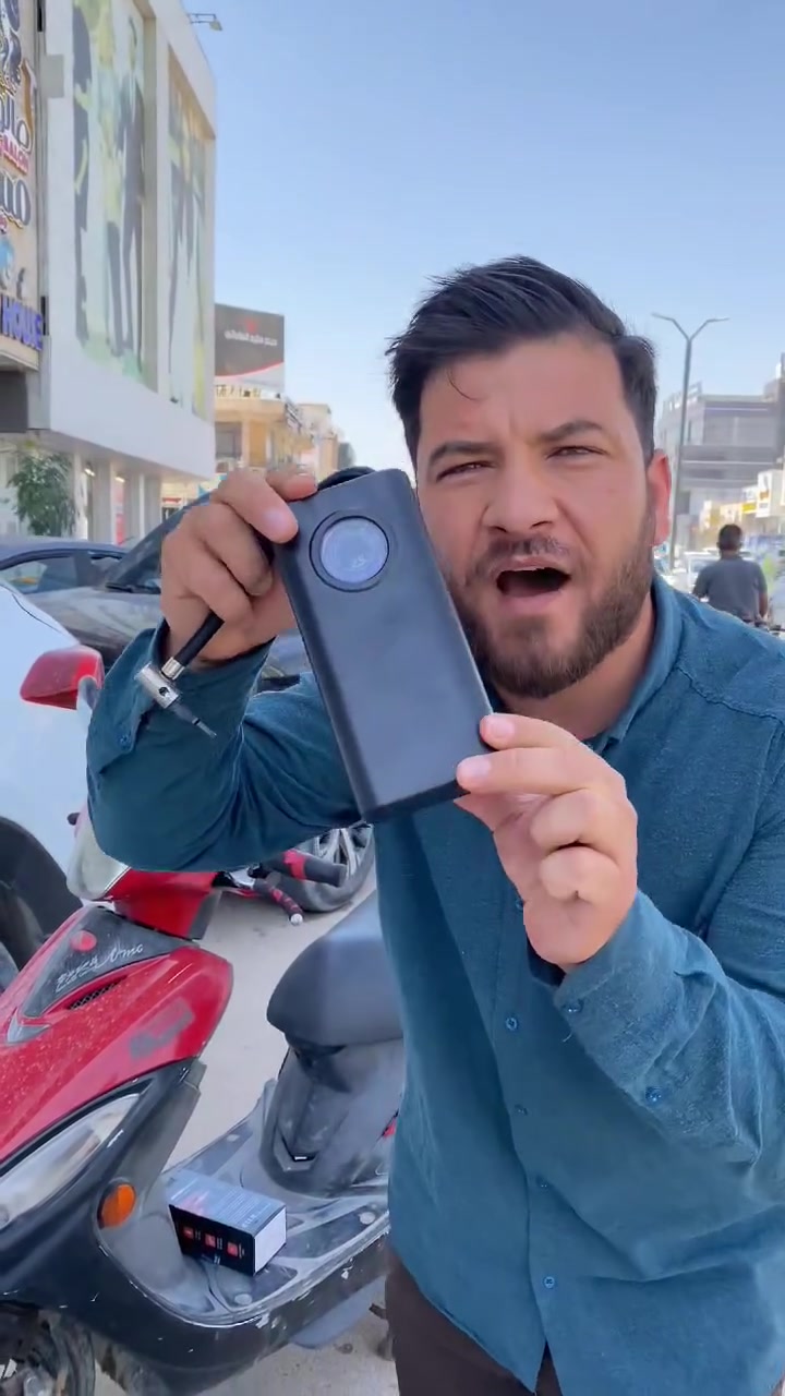 منفاخ هواء محمول لاسلكي متعدد الاستخدامات مع شاشة ضغط رقمية
٢٥ الف 
حل عملي وسهل لنفخ الإطارات والكرات والمستلزمات الهوائية بسرعة، بحجم محمول مناسب للاستخدام اليومي والسفر.

• شاشة عرض رقمية لقراءة ضغط الهواء

• يعمل بالشحن وقابل للاستخدام بدون سلك

• يدعم عدة أوضاع وقيم للنفخ

• تشغيل سريع بزر واحد

• مناسب لإطارات السيارات والدراجات 
والكرات والمستلزمات الهوائية

• تصميم محمول بحجم صغير سهل الحمل والتخزين

• النوع: Air Portable Pump
• شاشة ضغط هواء رقمية
• تشغيل لاسلكي قابل للشحن
• خاصية One-button start


**إذا كنت صاحب هذا الإعلان وتريد حذفه لأي سبب، رجاءا أرسل رسالة إلى الدعم الفني**