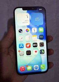 ايفون 12 برو ماكس ذاكره 256 بطاريه 81 جهاز نضيف كله شغال مبدل شاشه  فق...