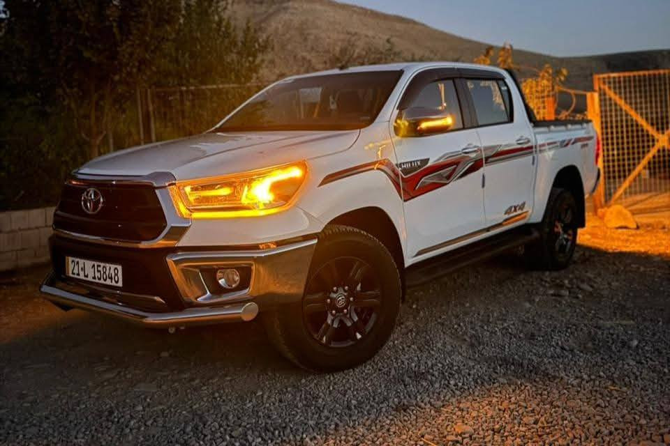 تیۆتا هایلۆکس 2025 گئڕ تۆماتیک دەبڵ ئەکسل   
سەیارەکە ساغە نوکە دەرزی پێوە نیە 
خۆم بە سفری لەشەریکە هێناو مە  
کامل مەسرەف بۆ کراوە
 تەنها11هەزار رۆشتوە دووساڵ گرەنتی و هەیە
و سێرڤسی بەخۆرایە 
کامل جوانکاری بۆکرا

سـعـر : لە کۆمێنت داوابکە ڕاستەوخۆ بۆت دێت 📥 

گێر و مەکیەنەی بەشەرت 
هیچ کێشەیەکی تێدا نییە 

ژمارەی خاوەنەکەی 
***********
