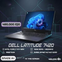 ديل Latitude 7420 • i7 الجيل 11 • 16GB رام/512GB SSD