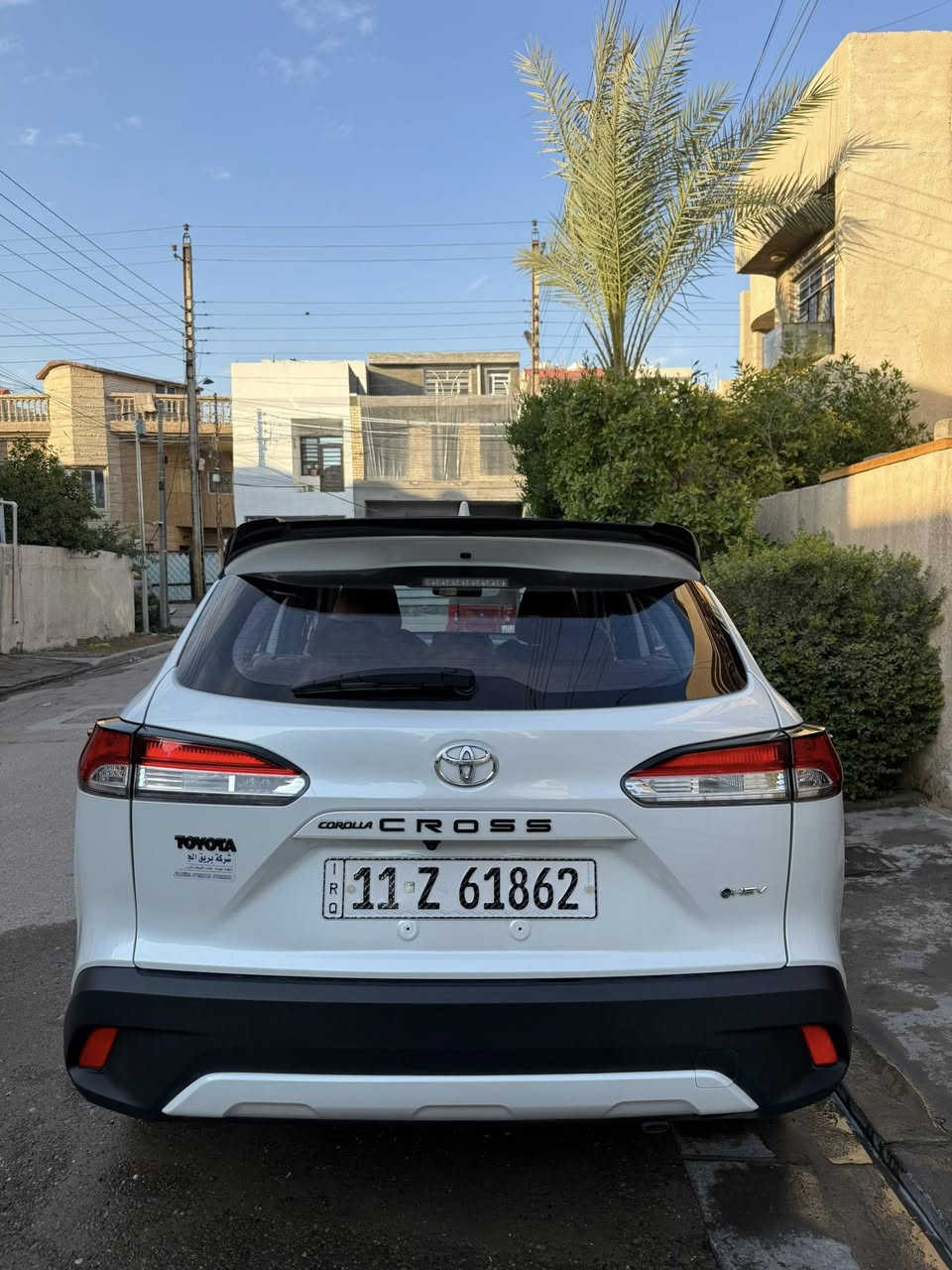 سلام عليكم
كروس 2025 
مواصفات : 
بصمه
فتحه 
شاشه 
كامره دواره 
سايد بريك بصمه 
اوتو هولد 
3انضمة قياده 
دخول ذكي  
محرك 2000 هايبرد
السيارة عليهه كماليات وترتيبات بعدهه بحالة الوكالة 
ماشيه 18 الف كيلو 
رقم بغداد بأسمي تحويل مباشر
السياره مكفوله من صبغ وتبديل   
السعر : 173 ورقة 

مكاني بغداد / الكرخ 

***********
