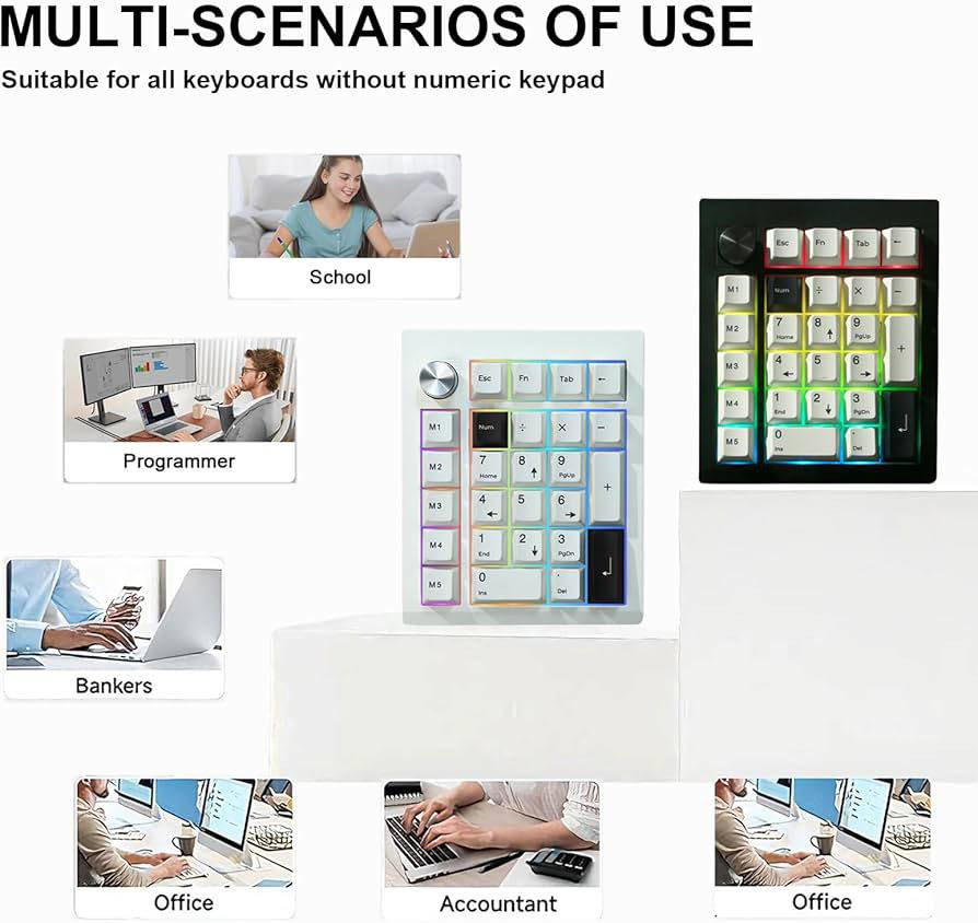 ⁨ لوحة مفاتيح ميكانيكية رقمية Zuoya GMK26
🔥 صممت لتجربة ألعاب وكتابة احترافية!
 • 26 مفتاح + زر دوار للتحكم السريع 🎛️
 • إضاءة RGB قابلة للتخصيص 🌈
 • اتصال ثلاثي: USB‑C، بلوتوث 5.0، 2.4 GHz لاسلكي 🔌
 • مفاتيح قابلة للتبديل Hot‑Swap ⚡
 • دعم كامل للبرمجة QMK/VIA 🛠️
 • متوافقة مع كل الأنظمة: Windows – Mac – Linux – PS4/PS5 – Nintendo Switch 💻🎮

✨ حجم صغير، أداء كبير، وتحكم كامل في أيدي


**إذا كنت صاحب هذا الإعلان وتريد حذفه لأي سبب، رجاءا أرسل رسالة إلى الدعم الفني**