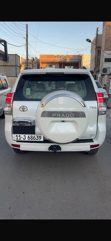 السلام عليكم 
تويوتا برادو (2012) فول مواصفات 1/1
TXL السونار مرفق مع الصور مكان السياره بغداد السعر (238) بيه مجال بسيط للاستفسار (‭0770 017 1737‬)
