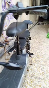 دراجة كهربائية • بطاريات جديدة • كوت الطشاش