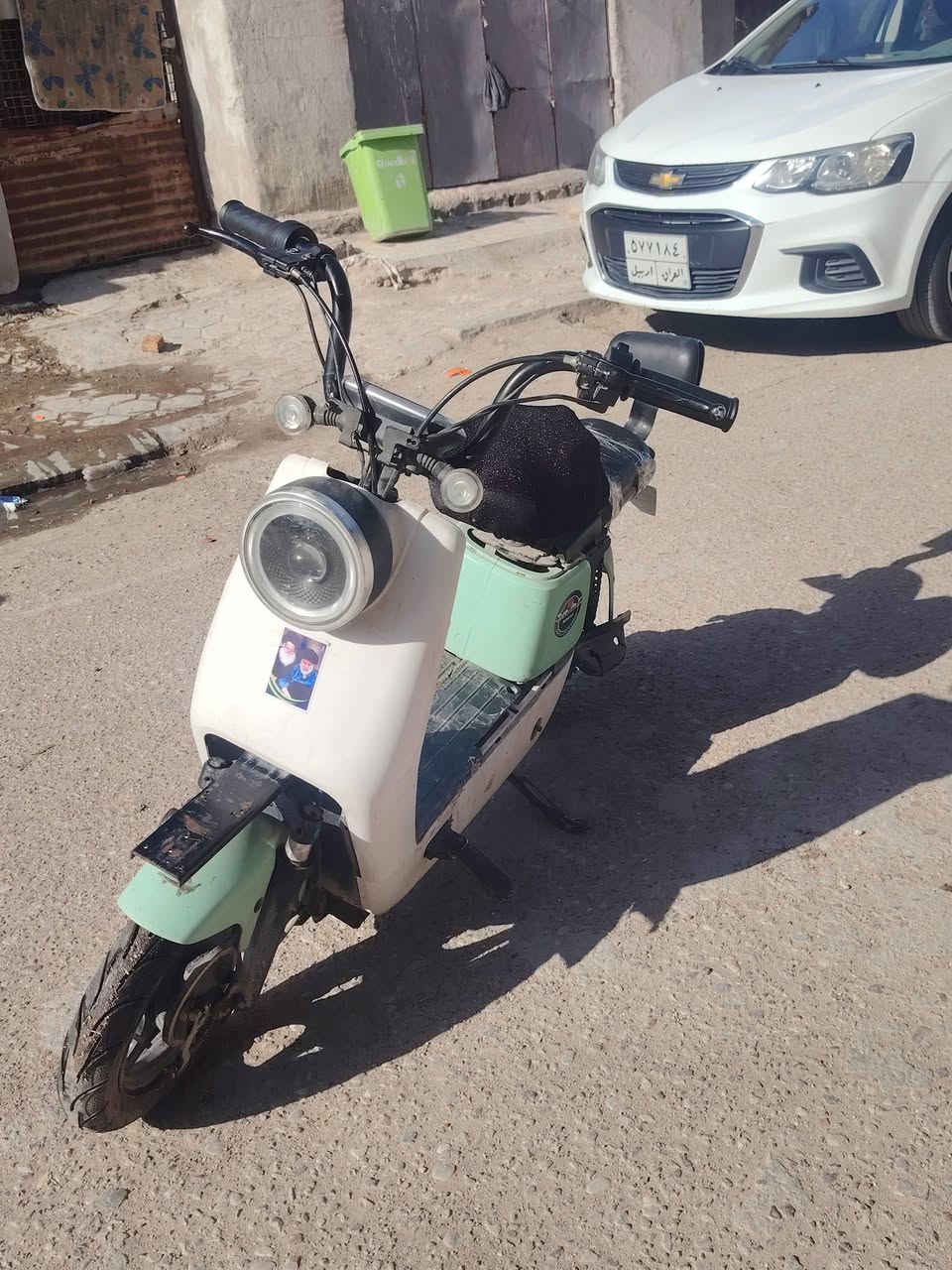 سلام وعليكم اخوان دراجه شحن البيع السعر125وبيه مجال بصيد البصره الكزيزه ***********
