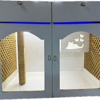 قفص قطط • بلوك ايطالي • نقش مغربي