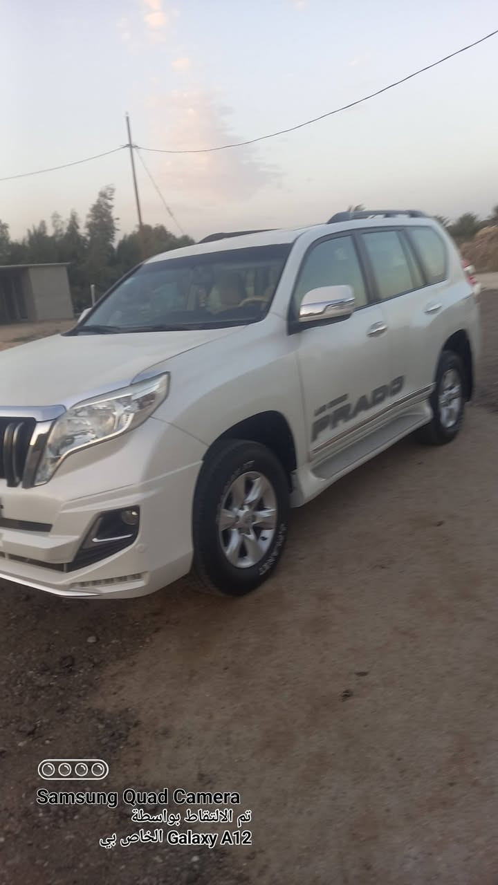 برادو٢٠١٣ فول مواصفات السياره باسمي تحويل مباشر ٦ سلندر السنويه لغاية ٢٠٢٩ الاتصال على *********** السعر ١٩٠ قفل مكان السياره السماوه الرميثه
