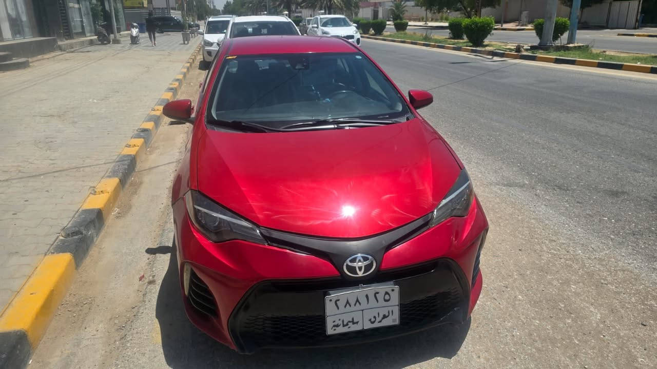 🚗❤️ كورلا وارد أمريكي 2017 للبيع ❤️🚗
📍 رقم سليمانية 📏 الممشى: 100,000 ميل فقط

✨ المواصفات: ✅ مكينة مكفولة ✅ كير مكفول ✅ البنيد مصبوغ فقط ✅ باب السائق  والخلفة مبدلات نفس لون ✅ تبريد ممتاز ❄️ ✅ سيارة مرتبة  👌

📞 السياره جاهزه مجهزه ربع مذب عليه مكانه نجف والسعر 105وبيه مجال للشراي ***********
