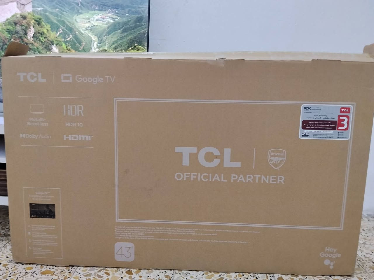 شاشة Tcl  أصلي 43
استخدام شهر فقط كارت ضمان 3 سنوات مل شركة
نضيفه 100%
سبب البيع محتاج
سعر 290 الف 
كارتونه كامله
*********** الشعب
