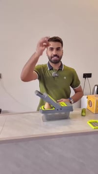 قطاعة خضار • متعددة الوظائف • شفرات ستانلس