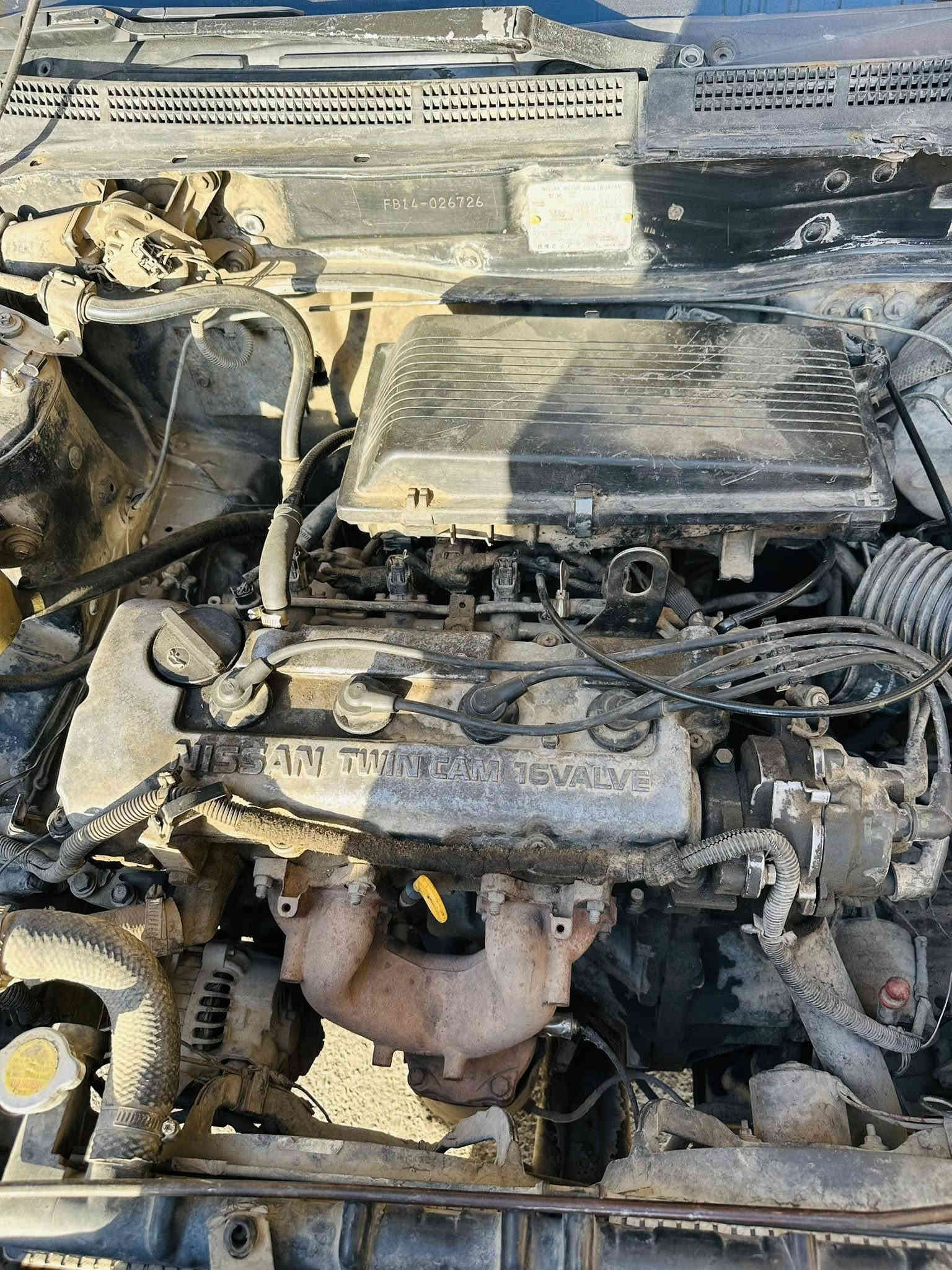 نيسان صندوك موديل 95سنويه ضايعه بيه واجها
محرك 16 ول سياره جاهز السعر 13ورقه  وبيه مجال بصيط
***********
