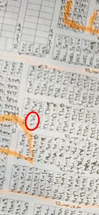 قطعة ارض للبيع  المساحة 100 متر؛رقم القطعة 3684 السعر 350 مليون العنوا...