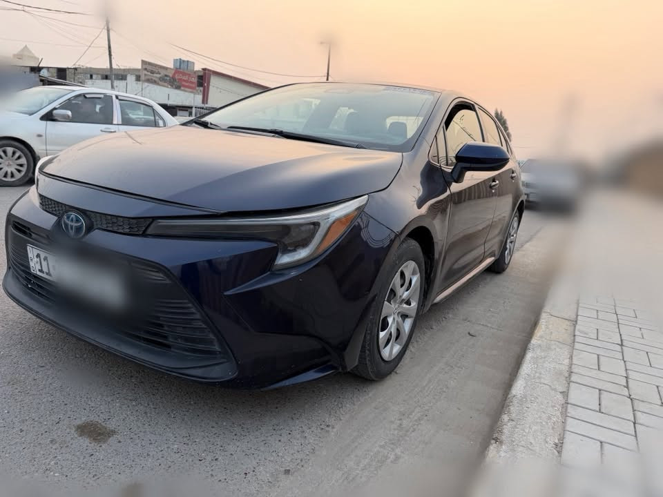 كورلا ٢٠٢٣  هايبرد وارد امريكي
رقم بغداد 
مواصفات LE 
ممشى السياره 82 الف ميل 
حادثها بنيد صبغ فقط وبيها ملاحظات بسيطه تكحيل فقط
السعر ١٤٠ وبيها مجال 
للتواصل واتساب ***********
صوره الحادث بالمنشور
