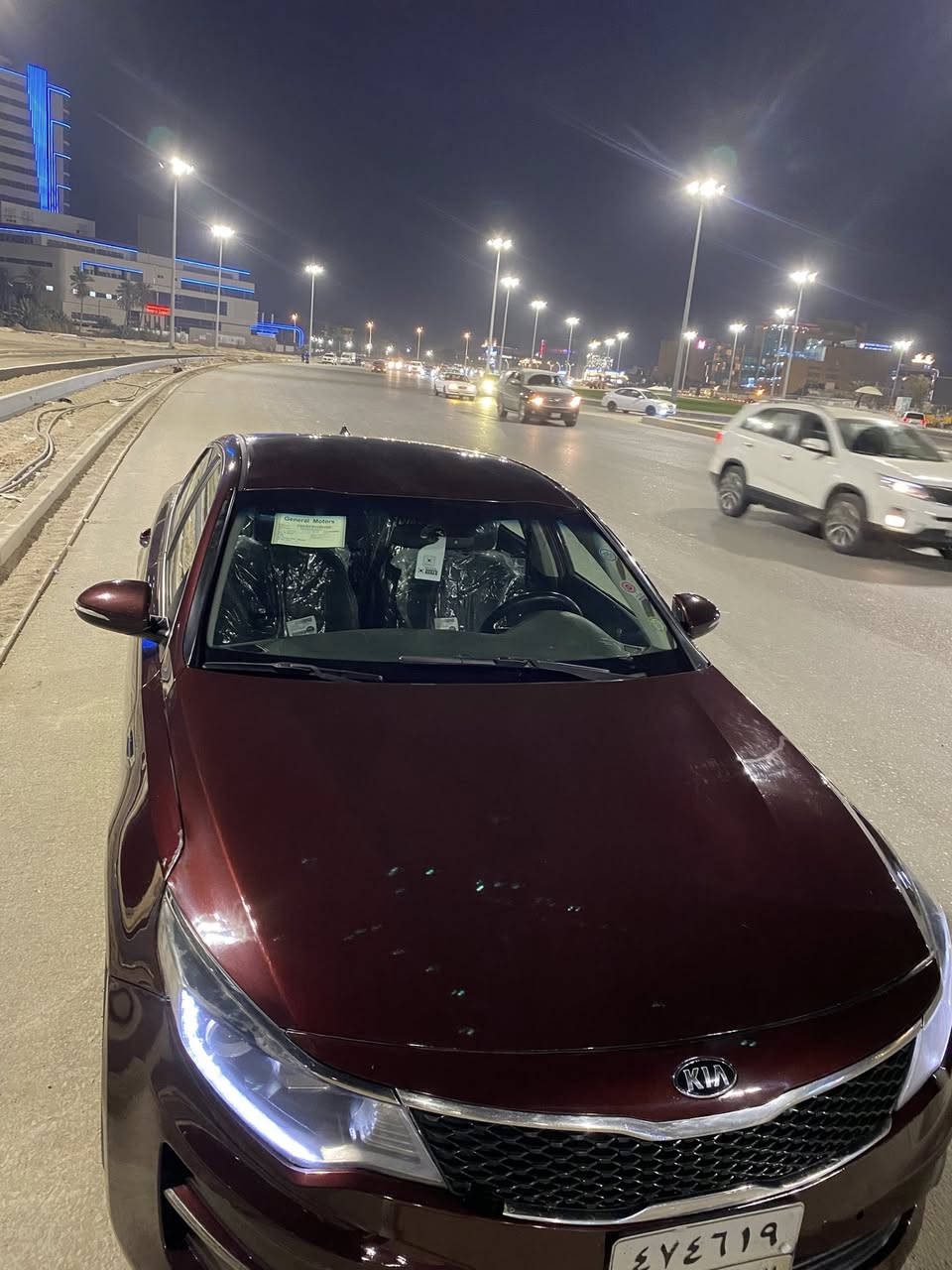 كيه اوبتيمه 2017 امريكي بيهه ربع بنيد وباب السايق كلير بدون ضربه وبدون دواخل وبدون ايرباك مكينه كير تبريد كفاله رقم اربيل بسم شركه تحويل وكاله السياره جديده احله من الصور مكان السياره البصره تنومه السعر ١٢٠ رقم ***********
