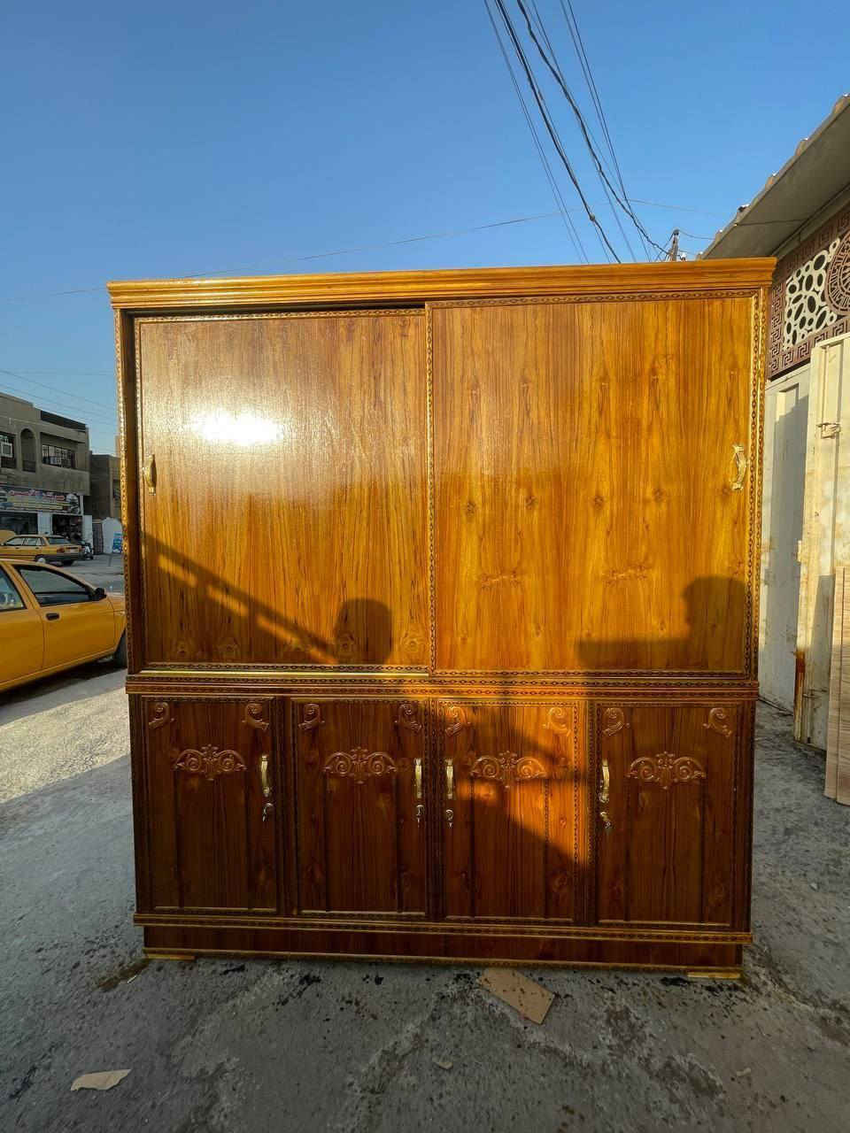 بوفيه اربيليه
القياس مترتين 
الارتفاع مترين وعشرين العمق 60 سنتيم

السعر 385 الف

توصيل بغداد مجاني 
اطراف 15 
محافضات 
فلوجه ٥٠
حله (بابل)٥٠
كربلاء ٥٠
كوت(واسط قريبة فقط ) صويره  ٥٠
نجف ٥٠
دوانيه٥٠
ديالى (فقط بعقوبه)  ٥٠ الف


**إذا كنت صاحب هذا الإعلان وتريد حذفه لأي سبب، رجاءا أرسل رسالة إلى الدعم الفني**