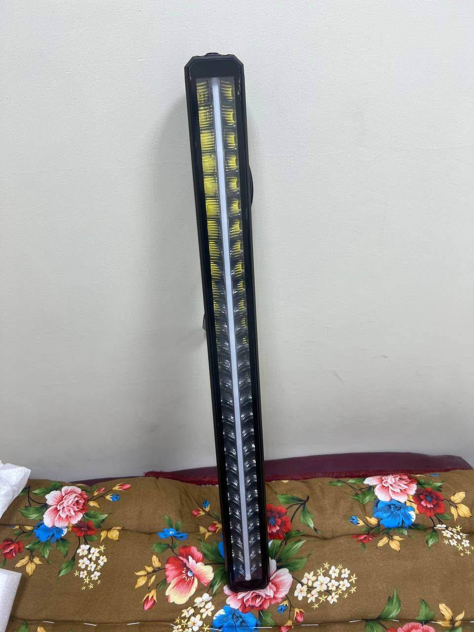 لد بار اصلي للبيع 
الطويل 82 سم  السعر 200 
الكصير 57 سم السعر 150 
مدى الاناره 1000 متر ( 1كم)
مع 
ظفيرة + دكمه + كتف 
قواعد
التواصل مع الرقم. 
(***********) 
توصيل لكل المحافضات البصرة, العراق
