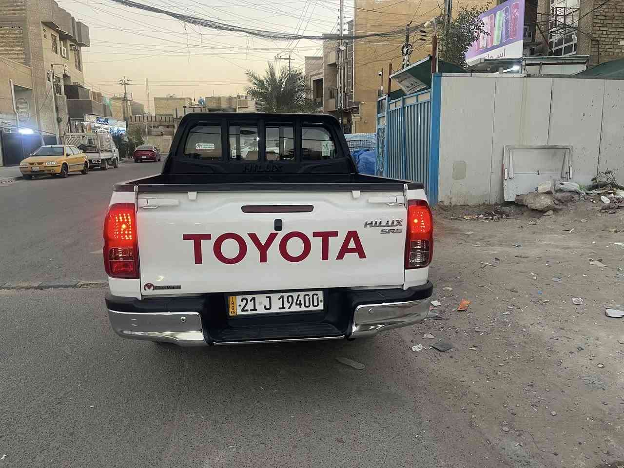 السلام عليكم
بيكم تيوتا هايلوكس 2023 ناصي
ساز السيارة مكفوله كفالة عامة
ماشية 61 ألف كيلو متر
رقم سليمانية 
مكان بغداد الشعب 

السعر 285ورقه وبيها مجال بسيط

ترهم مراوس 
***********
