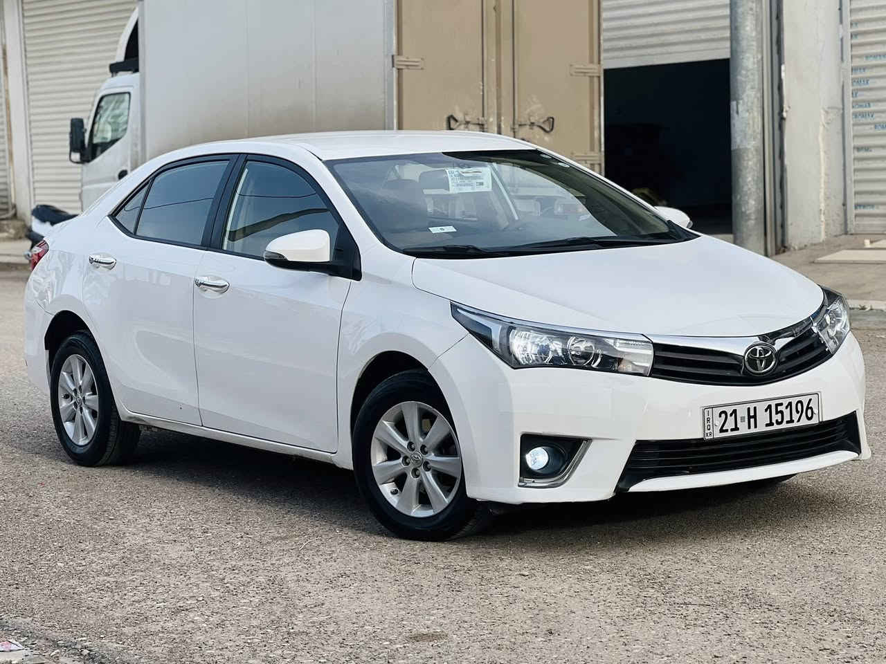 كورلا خليجي
موديل 2014
مكينه ٢٠
فئه xli
سعره 133$ وبي مجال 
مواصفات معروفه 
تحكم إستيرين 
كأمره 
5ويل كب
ليد 
سياره بي بونيد صبغ فقط بدون اي أضرار بدون ايرباك صور سونار مرفق ويا منشور 
مكينه كير بشرط 
سياره جديده وأحله من صور 
عنوان ديالى خانقين 
واي استفسار 
***********
