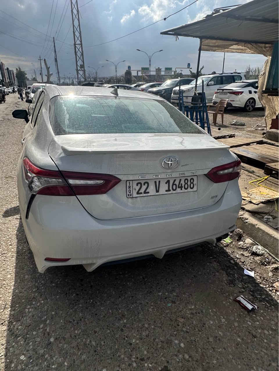 سلام علیکم
تۆیۆتا کامری ٢٠٢٣ مواسەفات SE رەنگی سمنتی 

سبوخی سەیارەکە رەقەم شانسیم داناوە ٢ چاملخی دواوەی بۆیاخە لەگەڵ یەک تۆز ژێر رەقەمەکەی و قەلەمکاریەکی بچوکیشی لە دەرگای دواوەی هەیە تۆزەک ناو حەوزەکەی گرتووە ئێرباگ بەس شانی تەقیوە پێشی کەپسە بە شەرت  رەقەم شانسیم داناوە

74 هەزار مایل ڕۆیشتیە سەیارەکە
 
داوای ٢٠٥$ مەجالەکی برایانەی تێدایە 

0751 137 7050 أربيل, العراق
