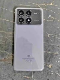 بوكو x6 برو 5g ذاكره 512 مبدل شاشة نفس لبلادي 120Hz بصمه شغال حواف مال...