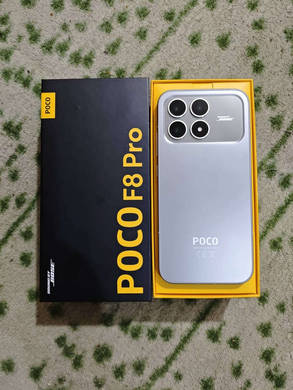 پوكو أف 8 پرو أخو الجديد
كامل الملحقات مع وصل الشراء
الذاكرة 512
الرام 12
صحة البطارية 100
عدد دورات الشحن 36
الشاشة أمولد
يدعم الشحن السريع بقوة 100 واط
للبيع بـ 675
أو للمراوس
مكاني بغداد
رقم الهاتف
***********
