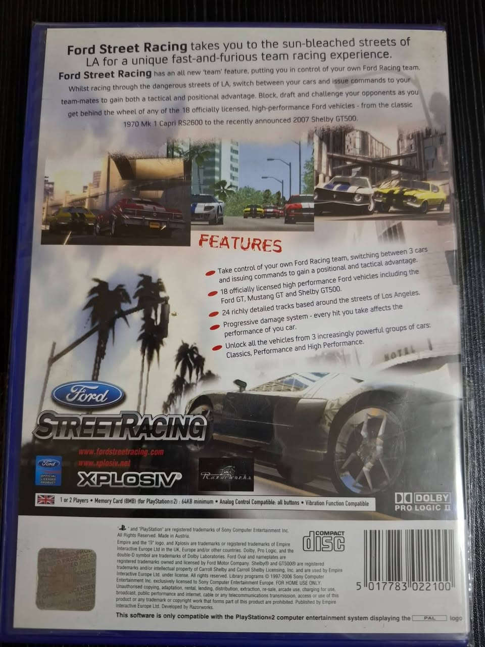 للبيع ..
لعبة سباق ps2 نظيفة كاملة ريجن بل 

سعر : ١٠ الف 

يوجد توصيل


**إذا كنت صاحب هذا الإعلان وتريد حذفه لأي سبب، رجاءا أرسل رسالة إلى الدعم الفني**