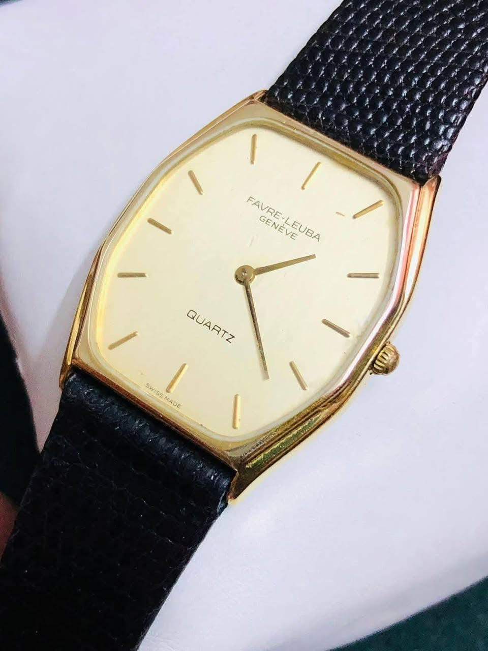 ساعة فابر لوبا  سويسري اصلي
FAVRE-LEUBA  GENEVE
SWISS  MADE
صناعة سويسري
طلاء ذهب
انتاج عهد الثمانينات
نظام كوارتز بطارية
ساعة بلادي سير بوك بلادي
السعر ١٢٥  الف


**إذا كنت صاحب هذا الإعلان وتريد حذفه لأي سبب، رجاءا أرسل رسالة إلى الدعم الفني**