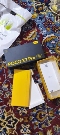 بوكو X7 برو • طك كارتونه • ملحقات كاملة