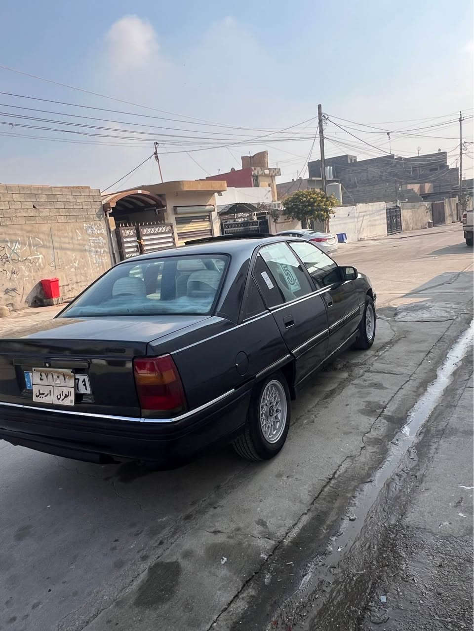 ئؤپل ئؤميگا موديل 1991محرك 20گيرو محرك شرت صدرامامي  خلفي جديد كهربايات كامل شغال اربع تايرات و وياله جديد  سياره بدون ضرر فقت سوبغ عام جمالييه   سنويه منتهي شرتت تحويل بيها كوبون بنزين ؛سعر(43)بيها مجال بسيت 
***********مكاني كركووك كركوك, العراق
