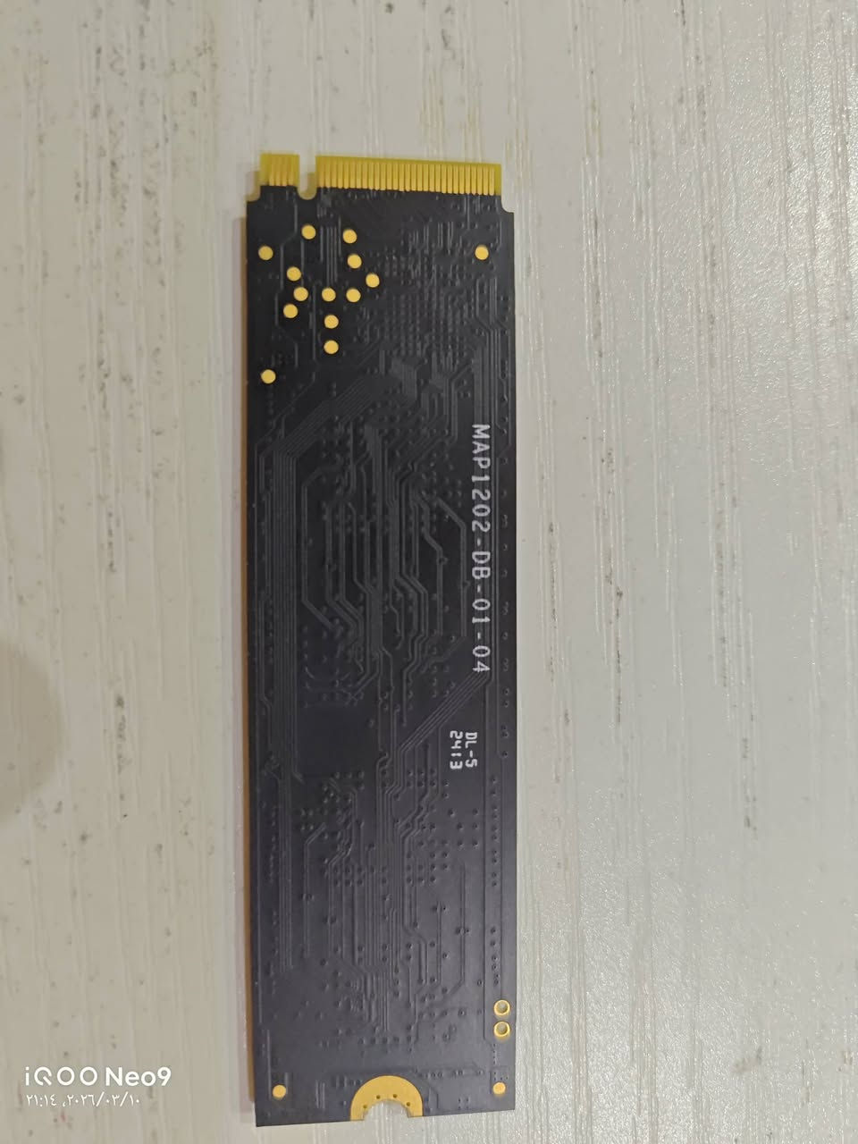 عله سعر البيع خوان
​🚀 للبيع: هارد  GenMachine NVMe M.2 SSD (1 تيرابايت) + ويندوز 11 برو أصلي
​الهارد بحالة شبه جديدة (استخدام 33 ساعة فقط) ومعزز بنسخة ويندوز أصلية:
​السعة: 1024.2 GB (1 تيرابايت).
​الحالة الصحية: 100% (ممتازة).
​نظام التشغيل: مثبت عليه Windows 11 Pro (أحدث إصدار 24H2).
​حالة التنشيط: ويندوز أصلي مفعل بالكامل برخصة رقمية (Digital License) مرتبطة بالحساب.
​السرعة: واجهة PCIe 3.0 x4 لأداء صاروخي في الإقلاع والبرامج.
​المميزات: تم الفحص ببرنامج CrystalDiskInfo وجميع النتائج مثالية.


**إذا كنت صاحب هذا الإعلان وتريد حذفه لأي سبب، رجاءا أرسل رسالة إلى الدعم الفني**