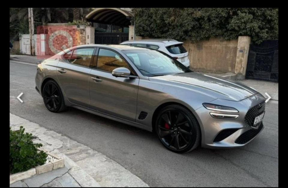 جنسس G70 برستيج
2023 
 6 سلندر تون تيربو 
ماشيه 31 الف كيلو 
لسياره حادثها 4 قطع بدون دواخل 
سقف كنتاره 
فتحت سقف 
كراسي كهرباء 
دفئه تبريد مقاعد 
تدفئه ستيرن 
داخل احمر 
خزن مقاعد ميوري 
صندوك كهرباء
تشغيل عن بعد 
حساسات امامي خلفي 
توقف ذاتي 
4 كامرات 360
مرايا شفط كهربائية مع إشارة ترحيب 
نظام تحديد مسار 

مكاني الكاضميه 

سعر 23الف بيها مجال 
0777 320 2737
