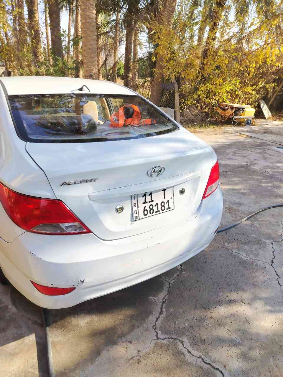 سياره اكسنت خليجي 2016 بيهه ثلاث قطع صبغ بدون دواخل كير ابو القطرتين محرك 1400 محرك كير خير من الله المكان بغداد 85 وبيهة مجال للتواصل الاتصال على رقم التلفون ***********
