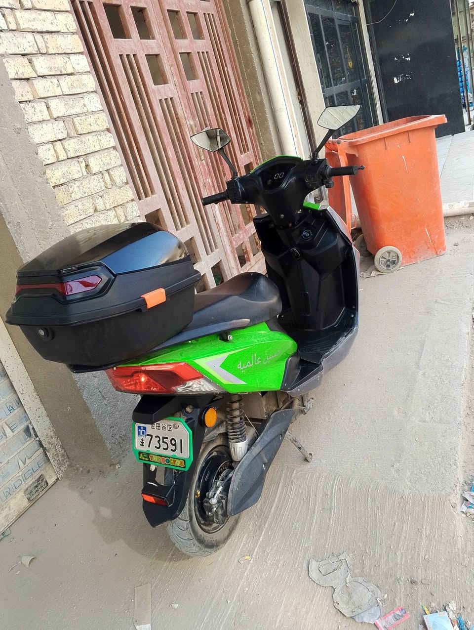 السلام عليكم 
دراجه سكنس شحن للبيع 

السعر 625 وبيها مجال 

بصمه و اسويج 

بطاريات ع فحص 

العنوان بغداد الدورة 
للتواصل ع رقم *********** بي واتساب
