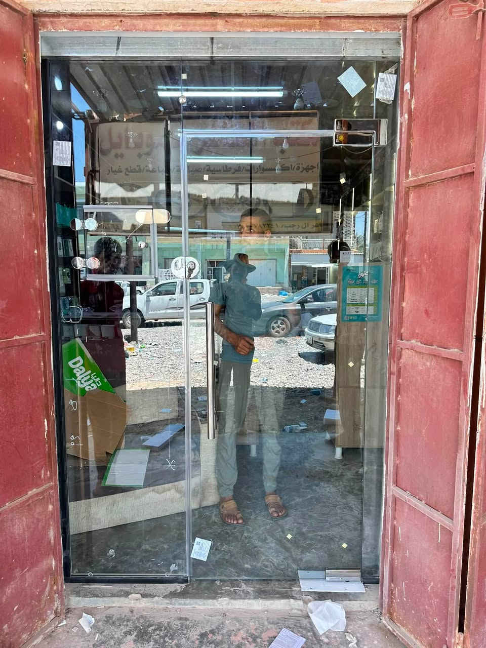 ما بعد السلام
لسنا الوحيدين لاكننا الأفضل
يوجد كادر لعمل انواع الزجاج الحراري عمل بدقة وثقة عالية
جام حراري 🔟ملم  8️⃣ ملم 6️⃣ 6ملم
شغل الي كابون بوردكس فلين تركي فرون تك دبل جام جلسات عربية 
أبواب شبابيك المن يوم قرميد سندويج بنل

ب إدارة علاوي ألنوابت
رقم الهاتف (***********)
