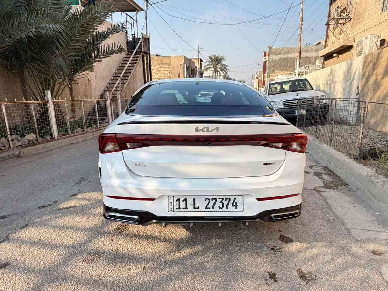 السلام عليكم 🫡 
كي فايف gt لاين للبيع موديل 2024
1600تيربو تو ويل
ماشية 20الف
السيارة نصيفة معنى الكلمة مكفولة من الغد و الشواصي فقط البند و اصبع بل جاملغ و موضح بل صور السونر و حادث امريكا 
مواصفات
رادار امامي و خلفي  ملاحضة / السونار +الصور الحادث مرفق بل منشور كلشي موجود 
اشاير مري 
داخل احمر
كشنات كهرباء 
شاحن لاسلكي 
سعر السيارة 190بي مجال بسيط 
مكان السيارة الدورة 
رقم الهاتف ***********
 وبي واتساب ***********
