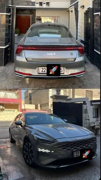 بيع او مراوس  كيا K8 2022 خليجي كفالة بدون ضرر محرك 3.5  بنزين  6 سلند...